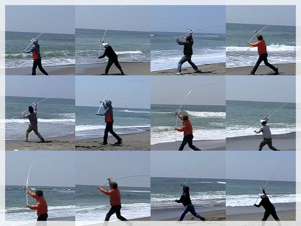 2015年4月26日遠州灘は福田海岸にて開催されたシマノさんの投げ試投会です。
