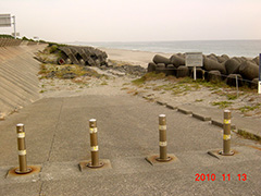白須賀海岸駐車場