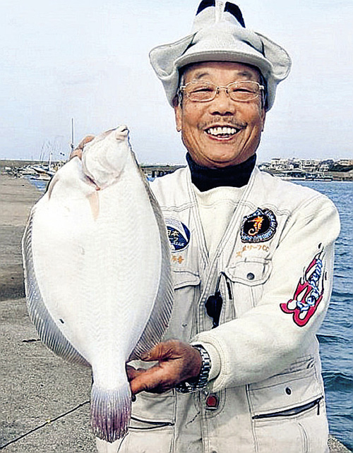 【週間投げ釣り情報】兵庫・林崎漁港で大型マコガレイ41.5センチ