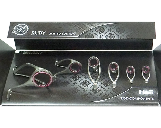 RUBY-Ring（ルビーリング）RVスペック投げ用7ガイドセット T2-RVRG25H61の実際の製品です。